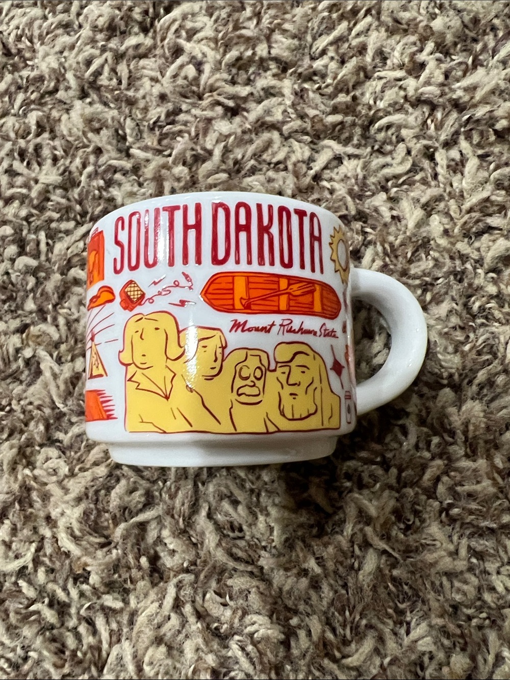 Starbucks South Dakota 2 oz mug